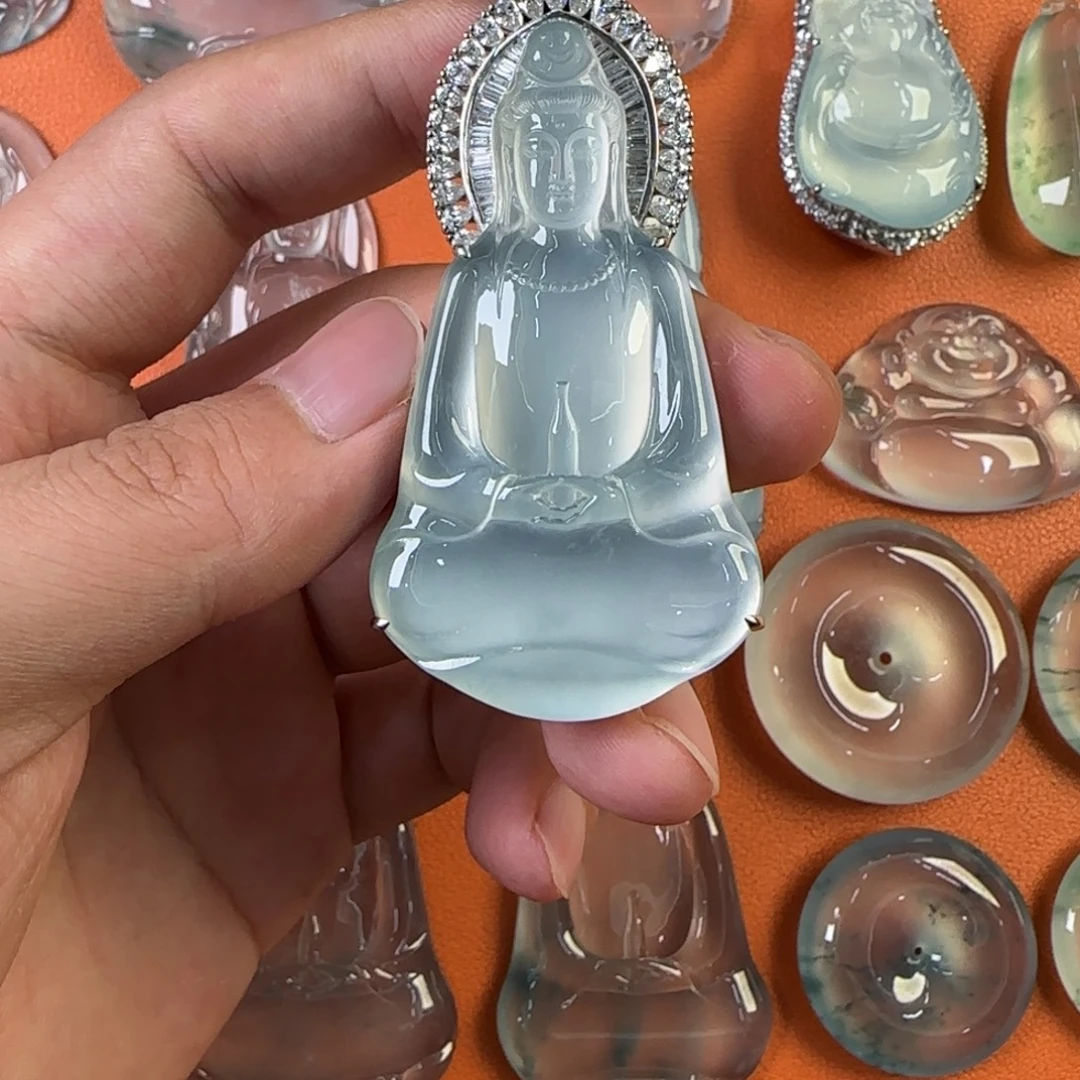 定制翡翠未镶嵌天然