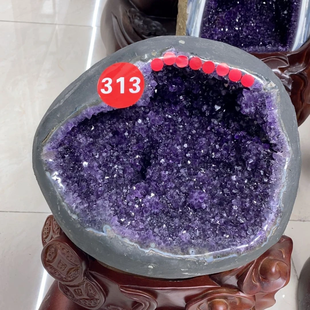 紫晶大型摆件（非配饰）未镶嵌