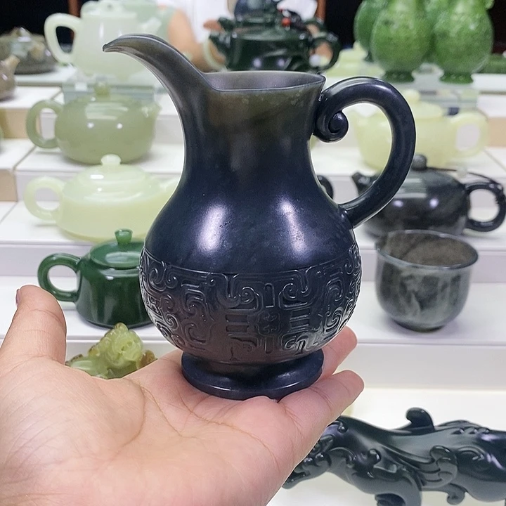 未镶嵌和田玉挂件用****9酒壶