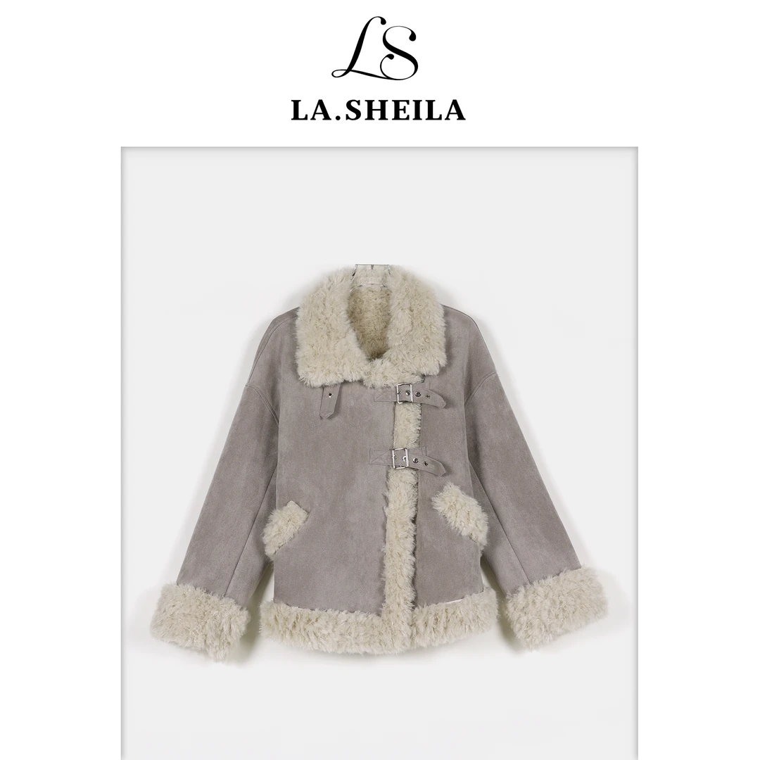 LA.Sheila“拉菲”毛绒外套254-WT/1030-68083
