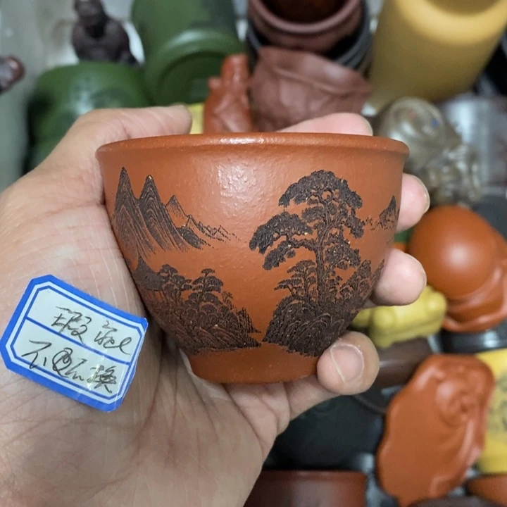 紫砂茶杯瑕疵不退不换