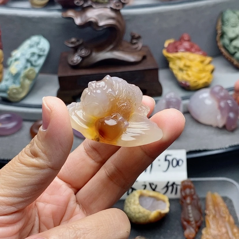 【闪购商品】未镶嵌吊坠定制玛瑙