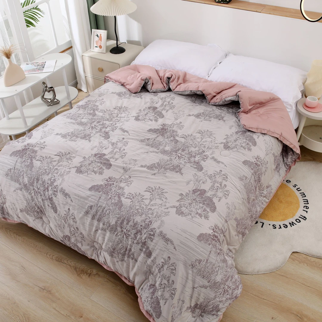 【高端提花丛林四件套】AB双面奢华全面色织高奢质感细腻柔软透气