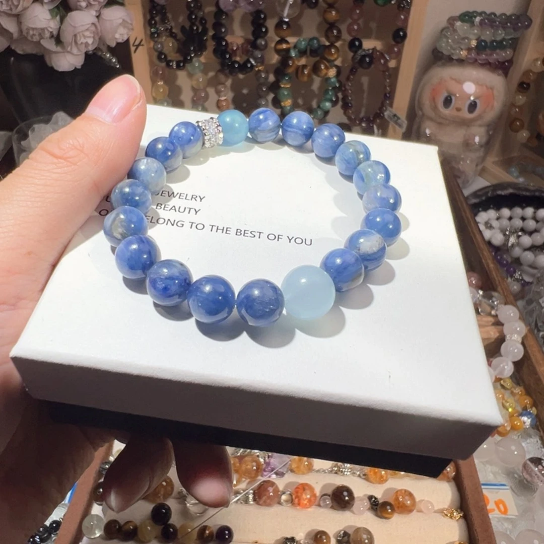 水晶手绳未镶嵌蓝晶