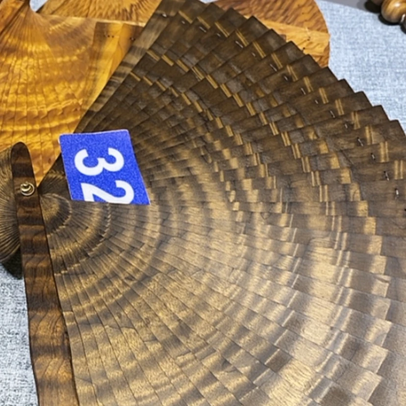 【闪购商品】金丝楠用****6金丝楠木扇子
