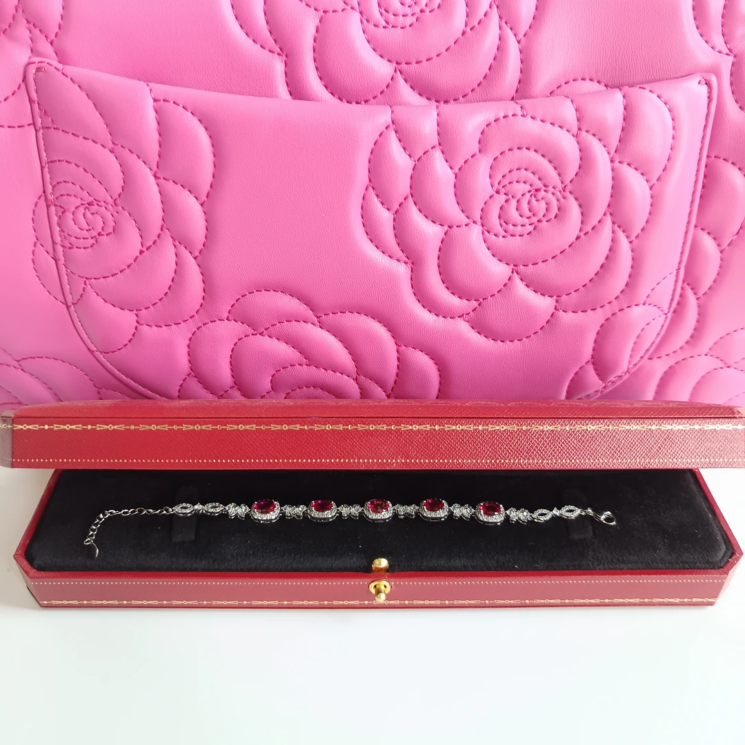 2749红手链--红--精工红手链手镯赠礼盒