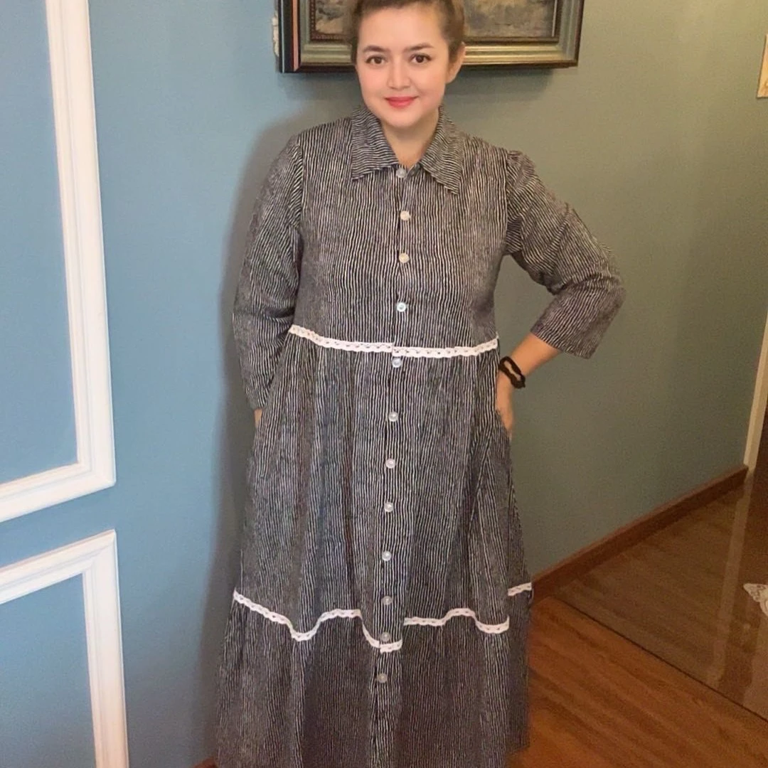 舒服家居服睡衣连衣裙918