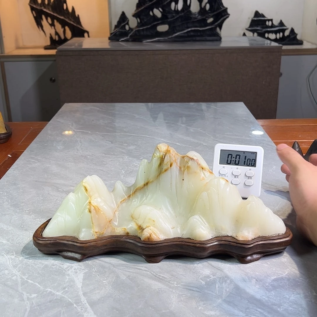 嘉***鑫灵璧奇石博览会摆件