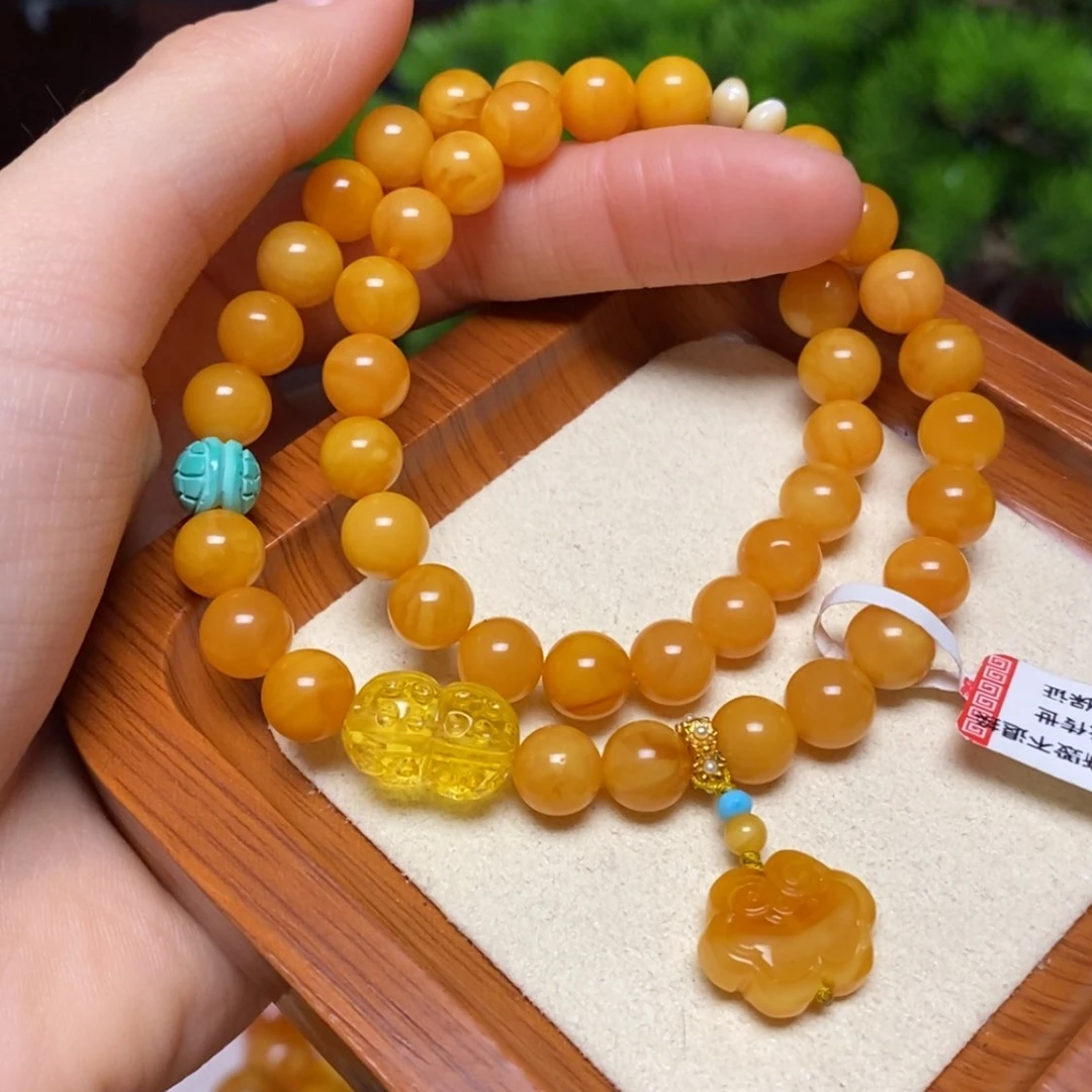 【闪购商品】手链蜜蜡未镶嵌手串