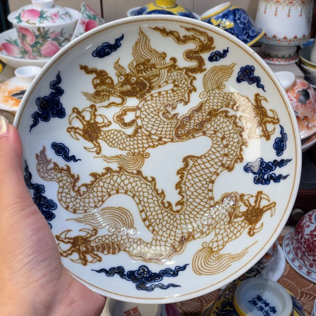 景德镇陶瓷手绘茶器哦