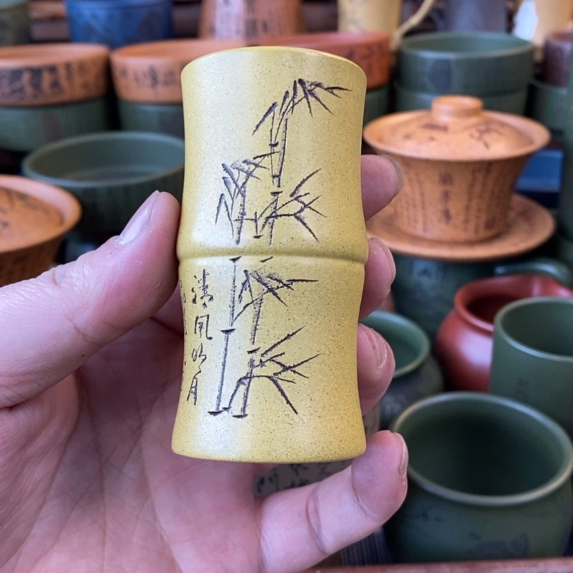 【闪购商品】紫砂杯子宜兴全手工紫砂杯