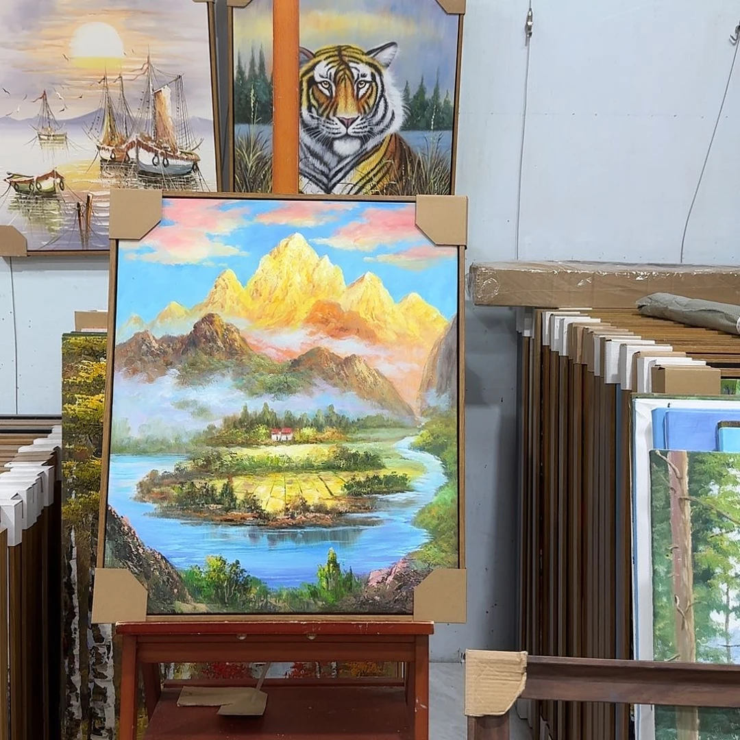 油画5060油画作品展作品展作品