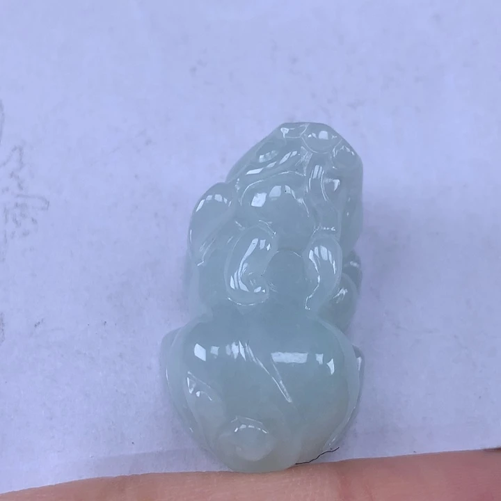 颈饰未镶嵌翡翠貔貅吊坠