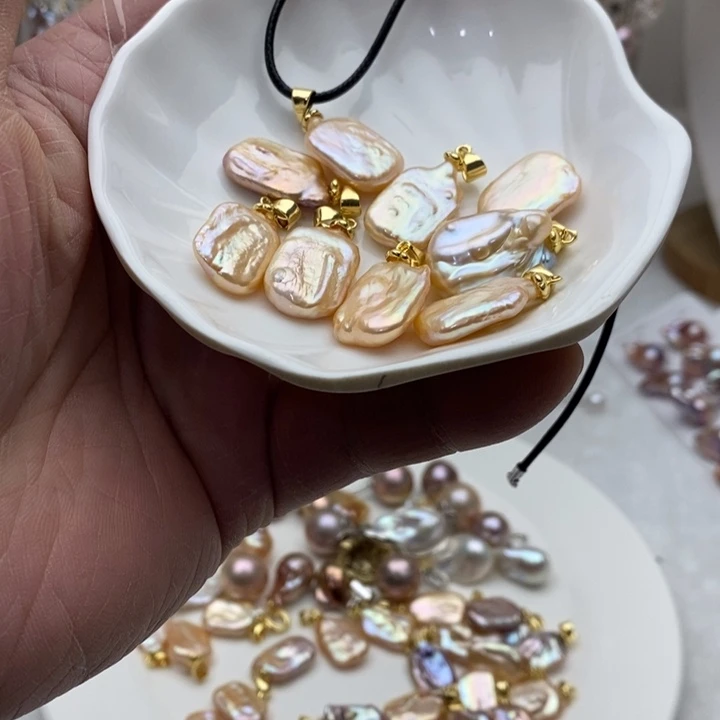 淡水珍珠合金项链多样性发其一318