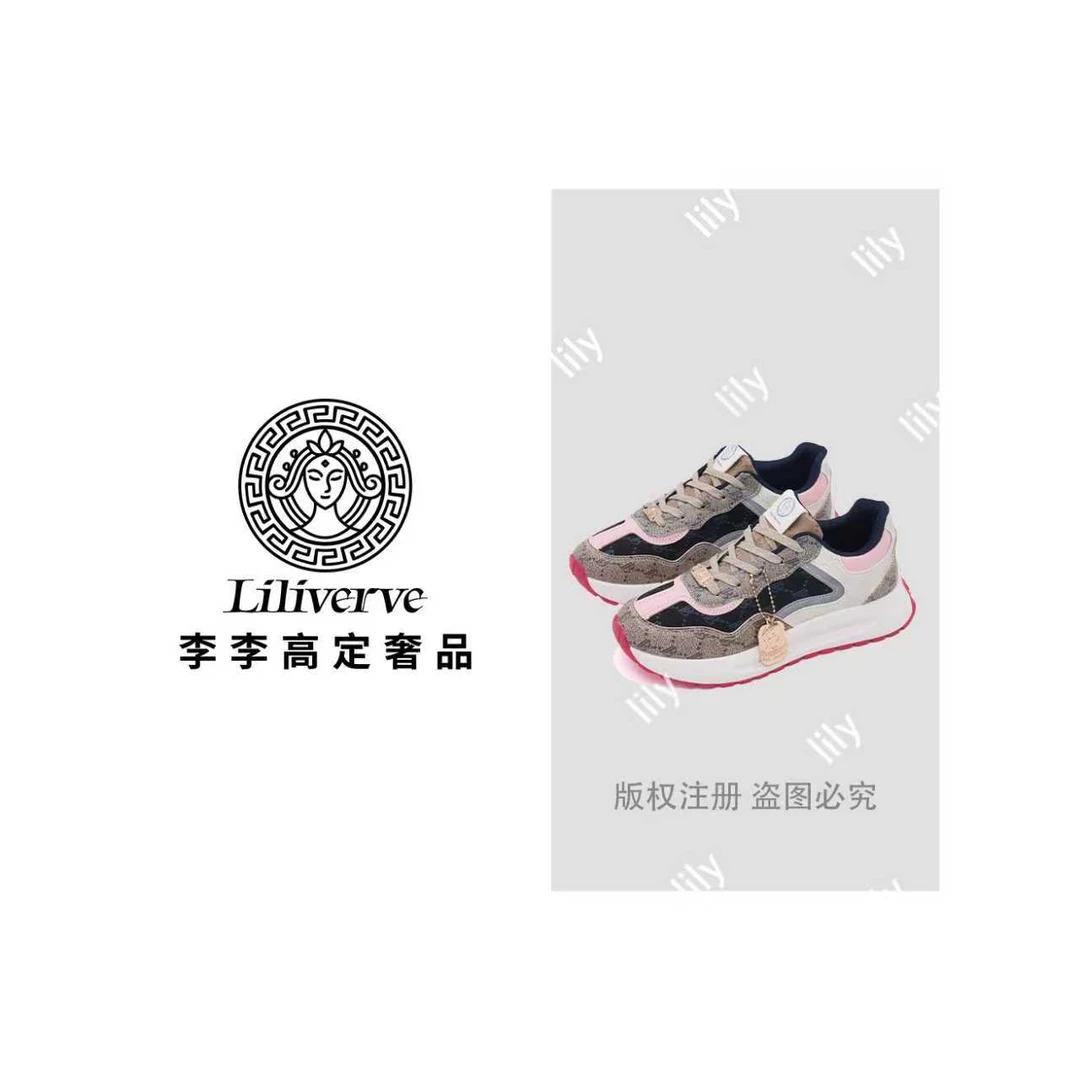 【李李高定】新款Bosi Vaesacr波斯瓦萨奇潮流厚底时尚休闲运动女鞋