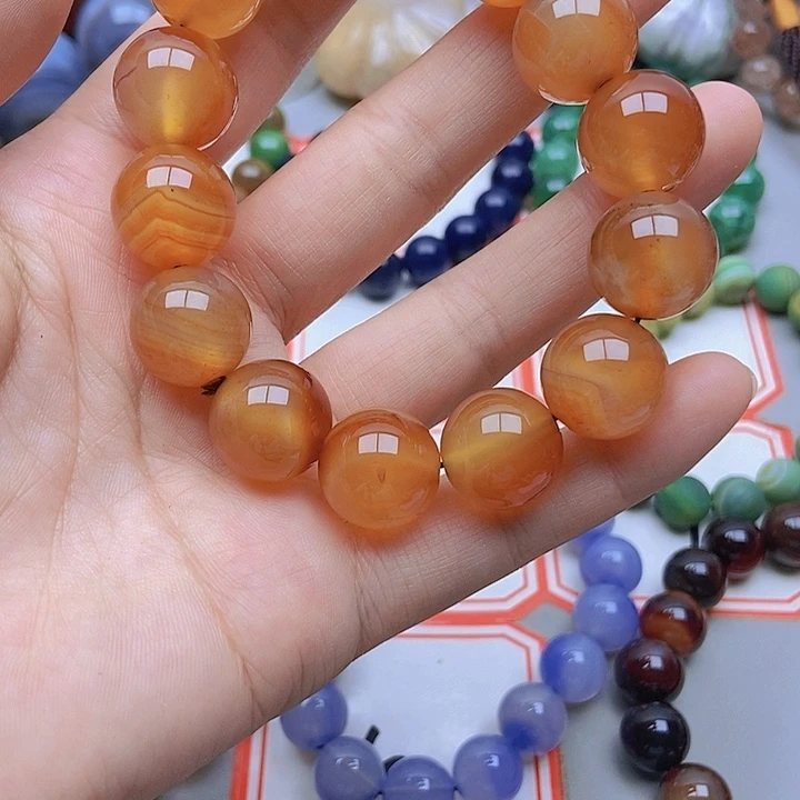 【闪购商品】玛瑙/玉髓未镶嵌珠宝半成品老**路
