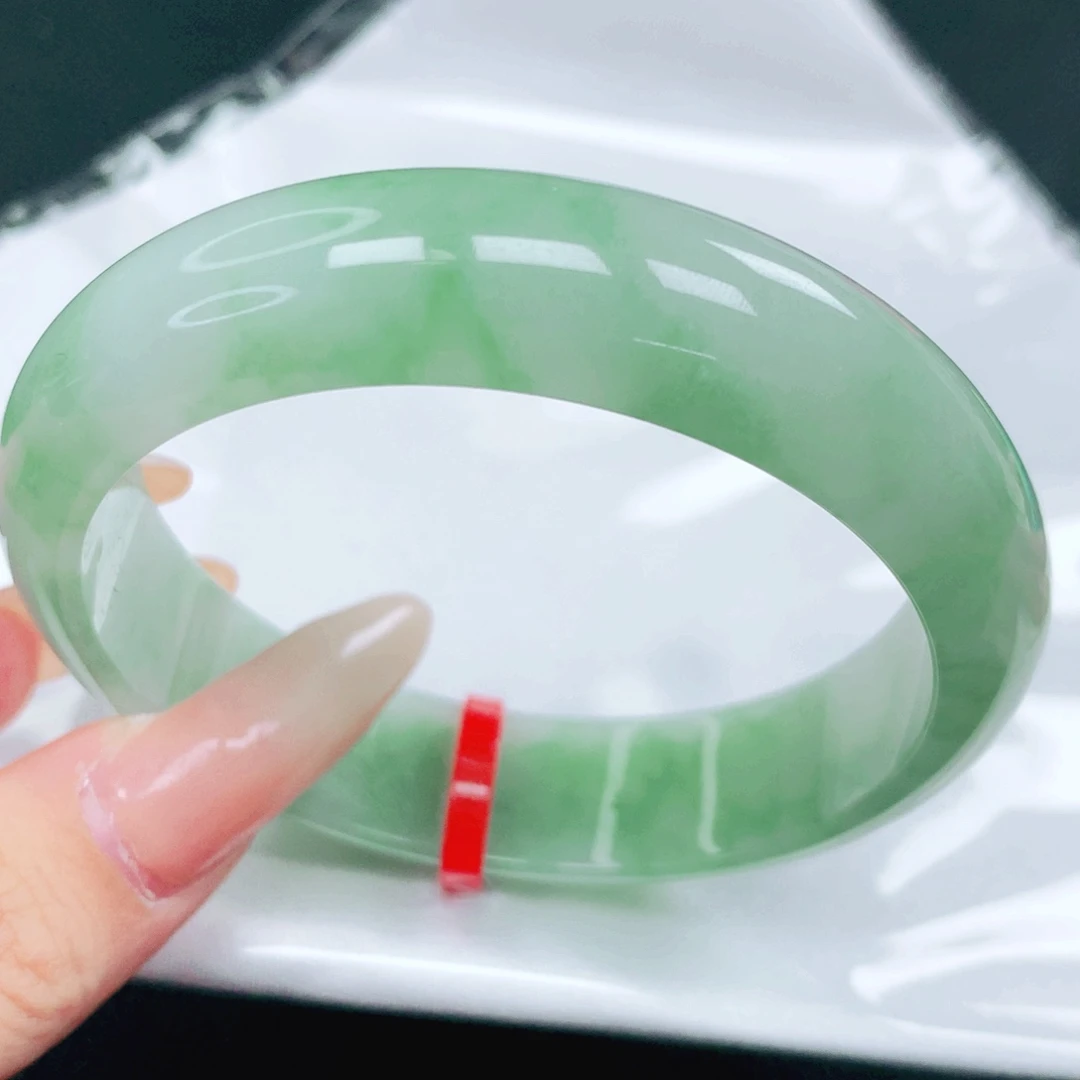 翡翠未镶嵌手镯58