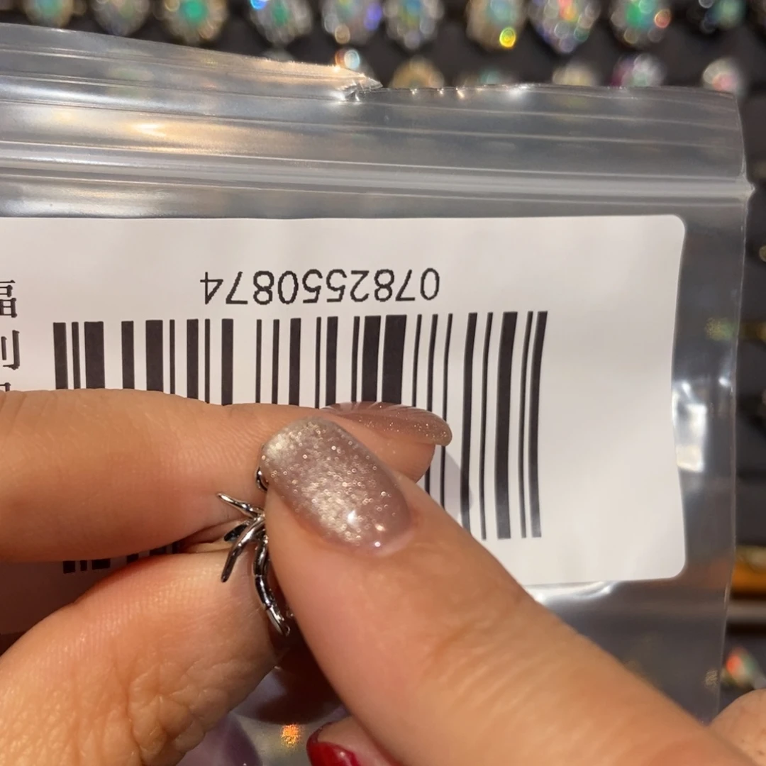 欧泊戒指戒指未镶嵌小**子