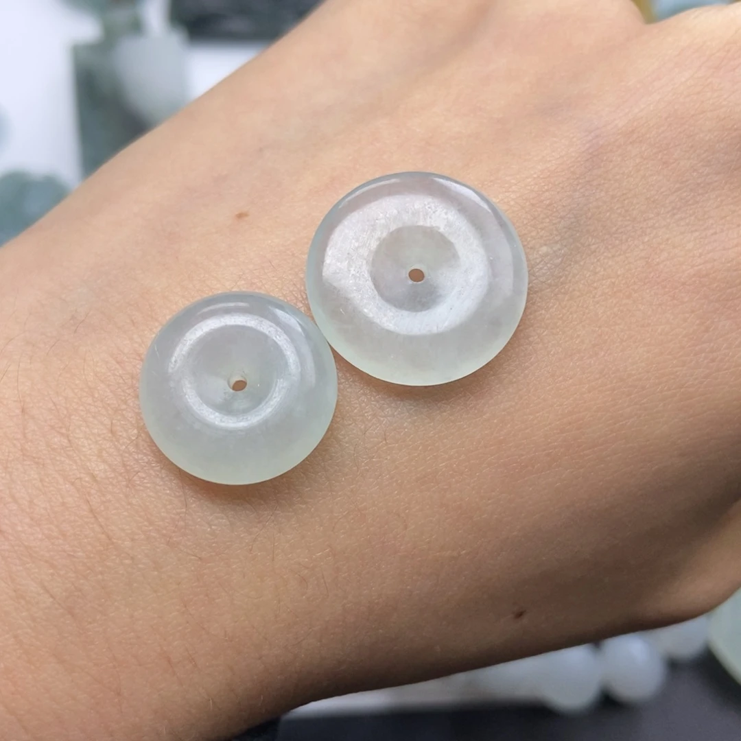 未镶嵌定制翡翠扣子