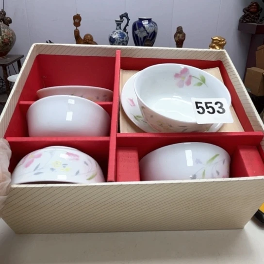 瓷片摆件工艺品瓷器摆件777 