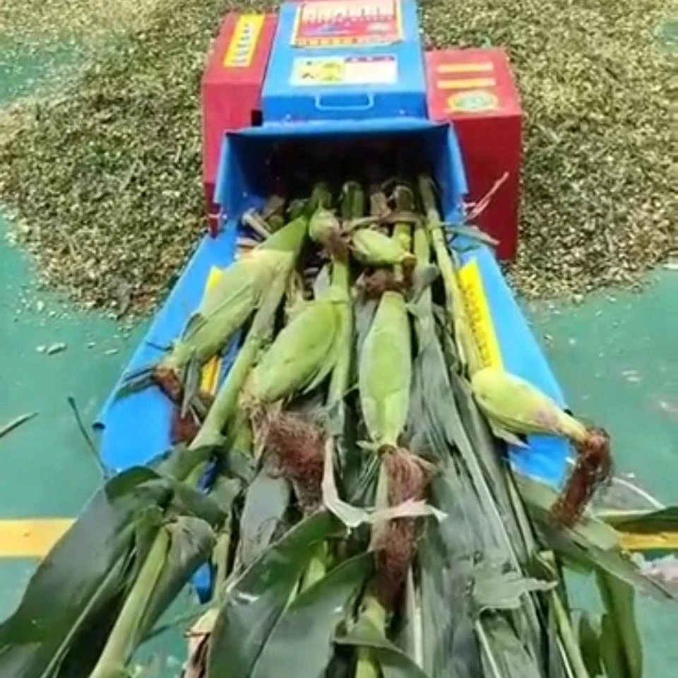 4.5吨铡草揉丝机220V/380V牛羊养殖可带玉米秸秆碎草干湿粗细可调