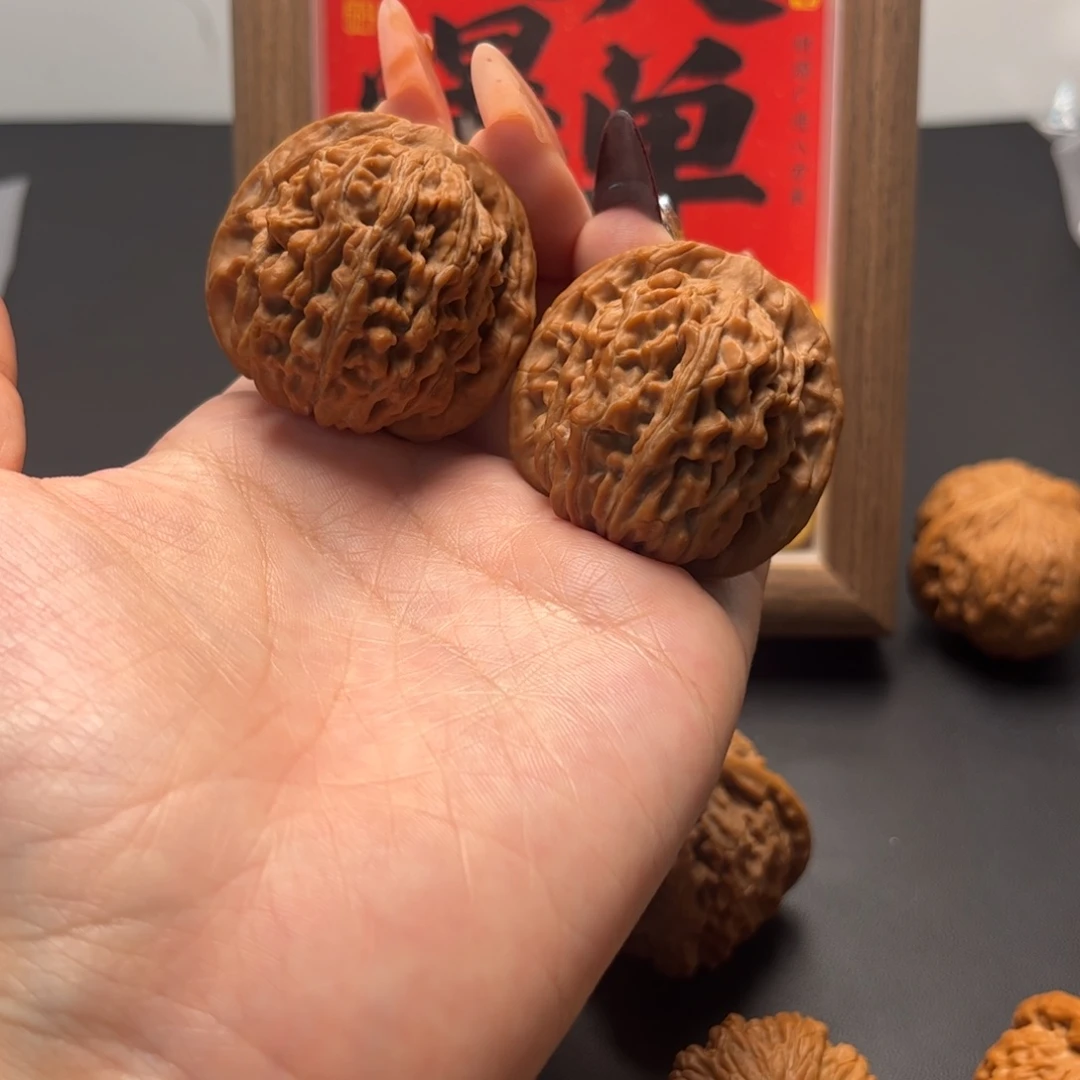 脐***D文玩核桃吊坠四座楼41