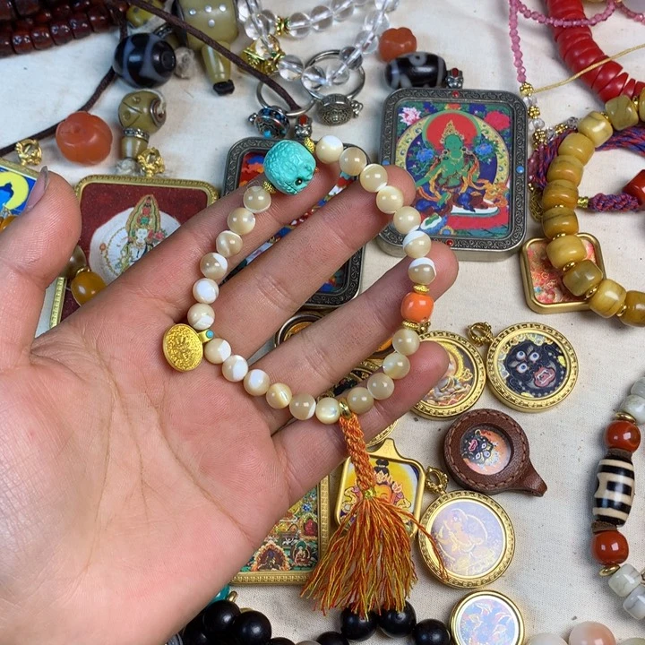 泥塑爱****后藏式风格民俗手工艺