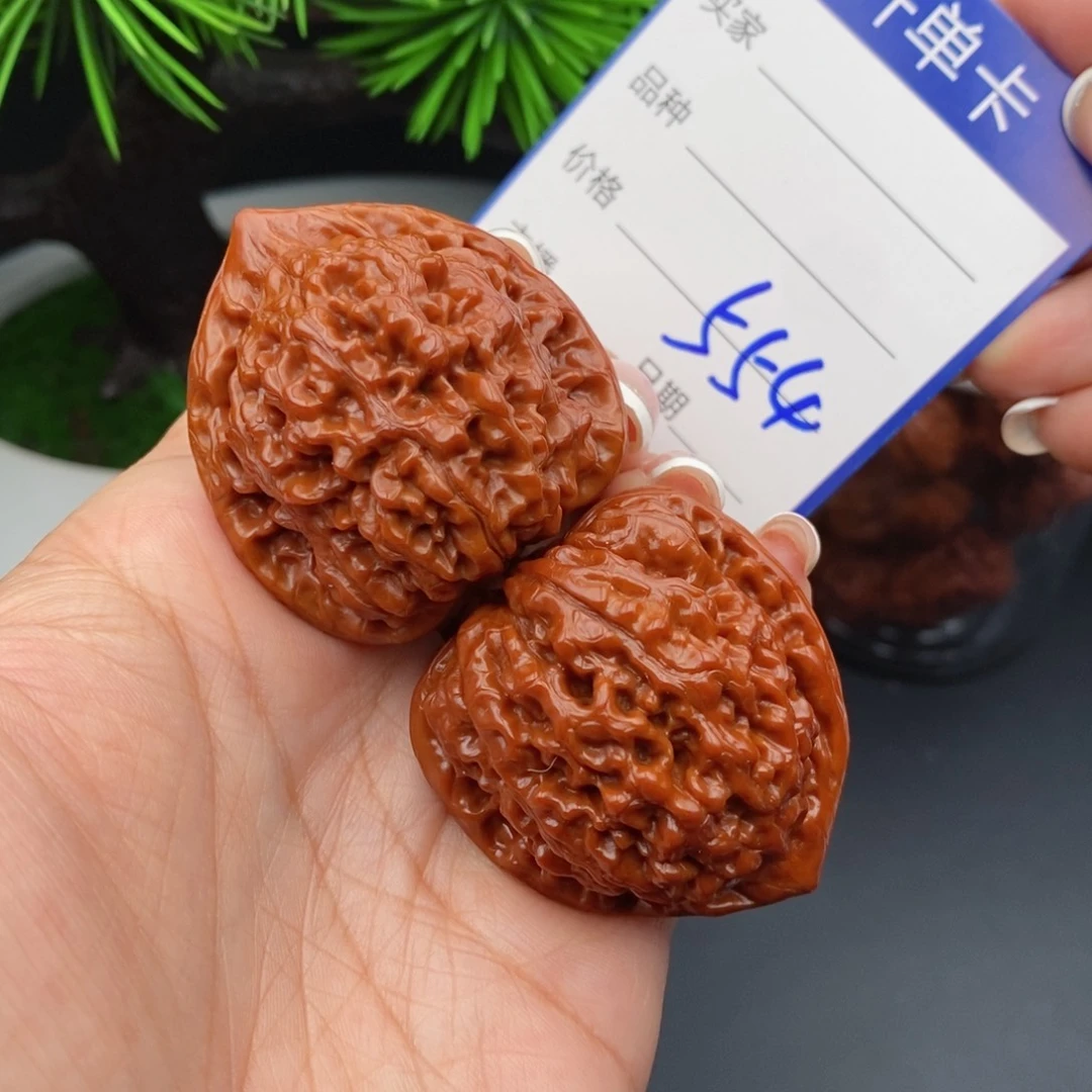 文玩核桃把件39官帽554