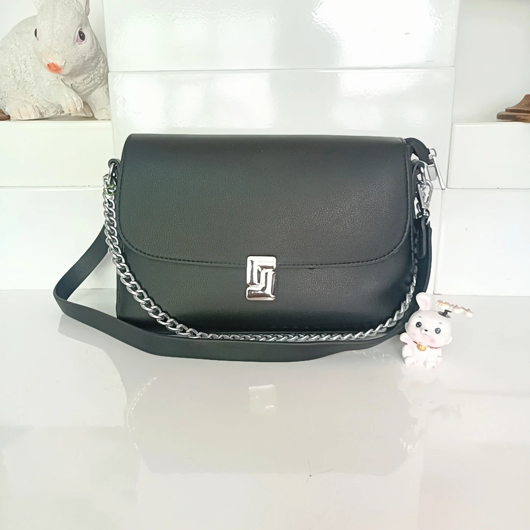 女包轻奢时尚休闲百搭女士黑色简约潮流经典斜挎包包单肩女士包包