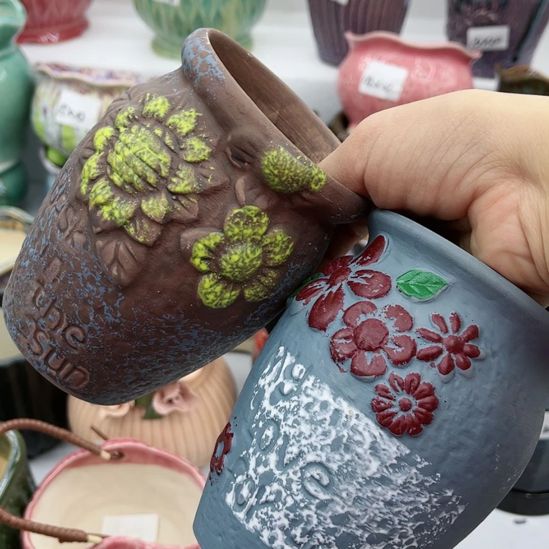 【闪购商品】陶瓷多肉绿植陶瓷花盆