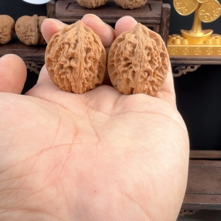 手串文玩核桃野生鸡心33/34/39