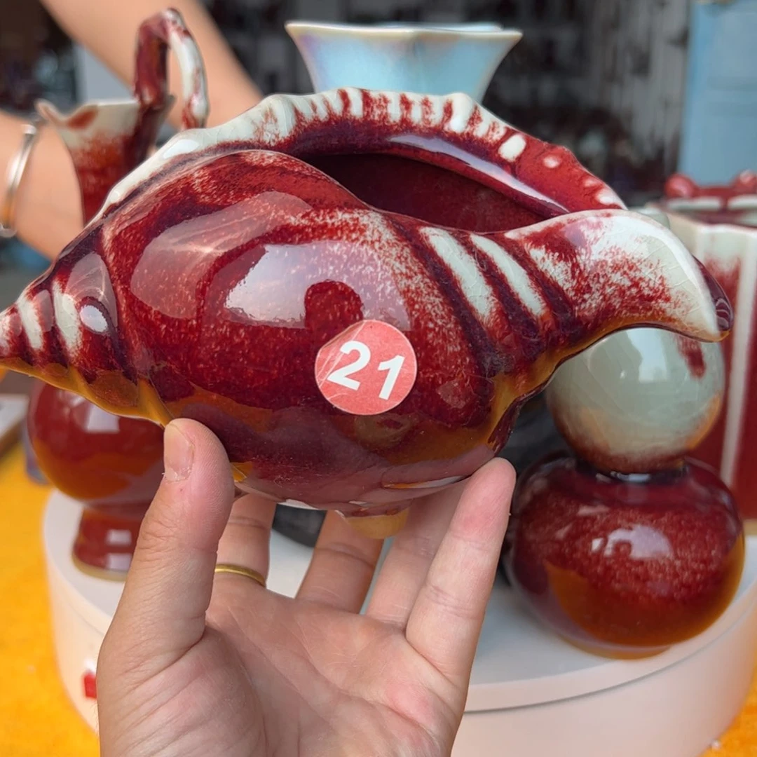 摆件郑家钧窑摆件