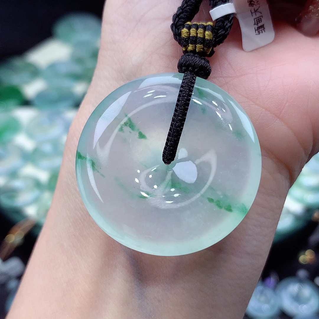 颈饰未镶嵌翡翠编号39尺寸35.4-8.2