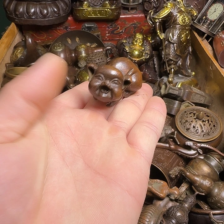 铜材质文玩摆件装饰