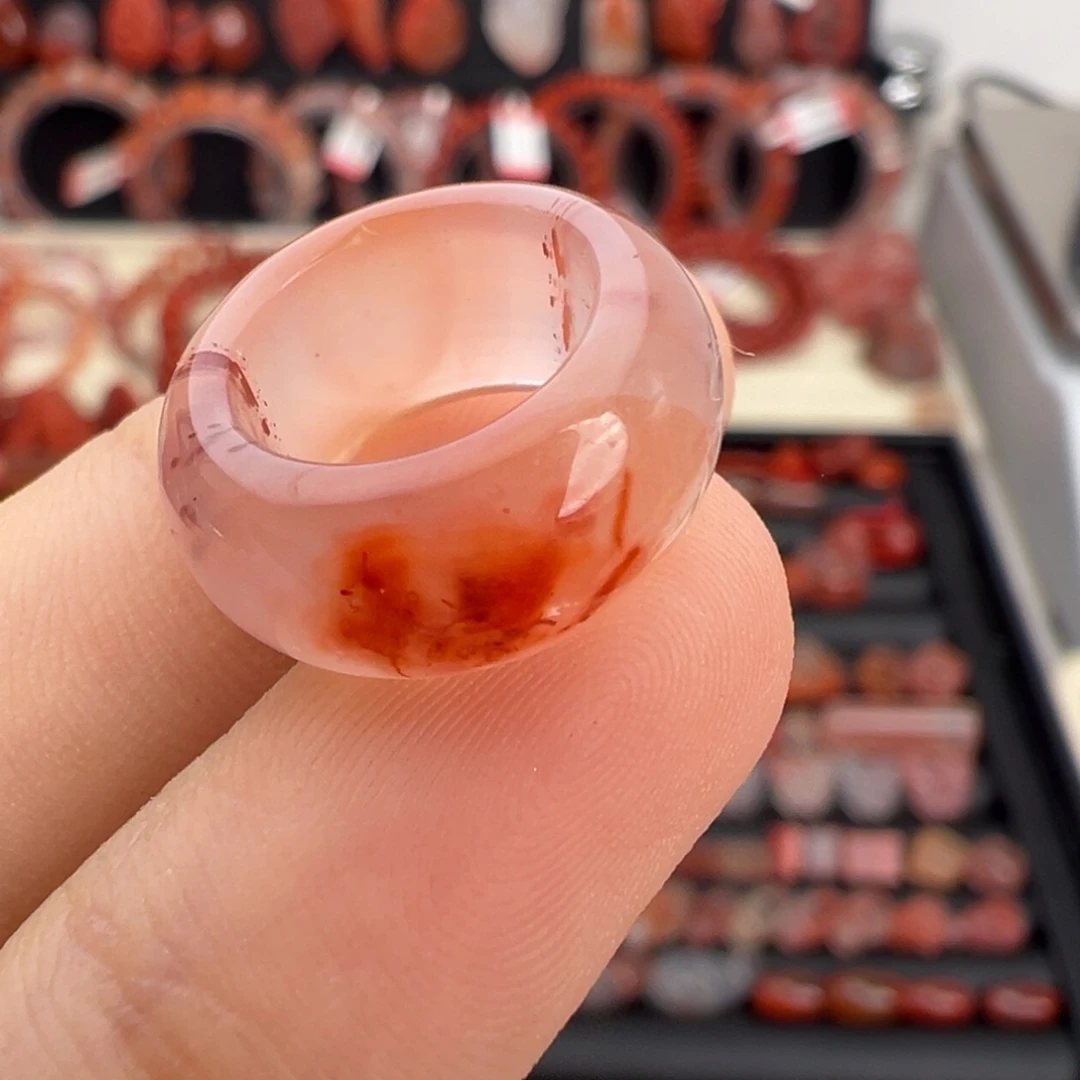 南红玛瑙未镶嵌颈饰跑环