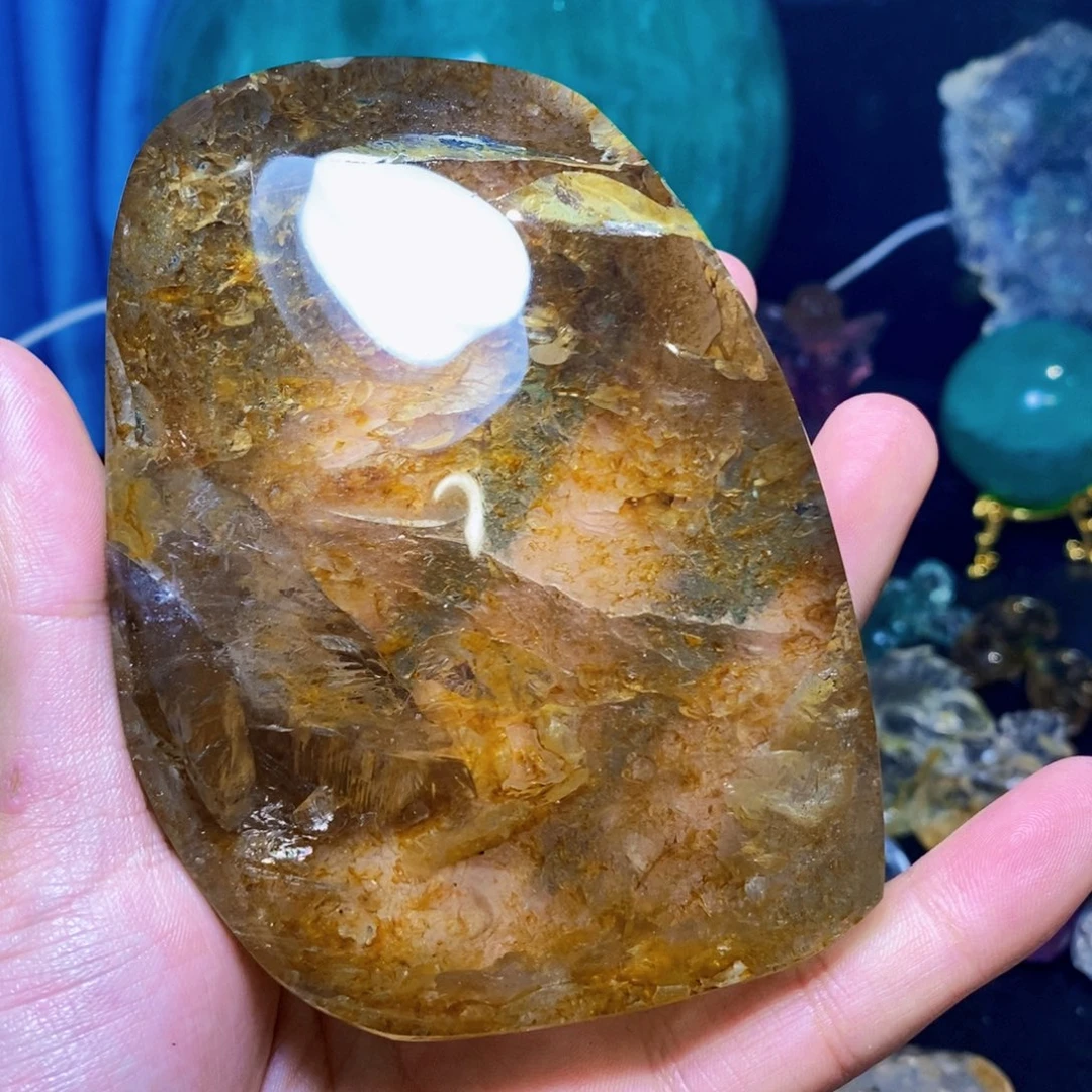 水晶天然水晶随形未镶嵌葛**成