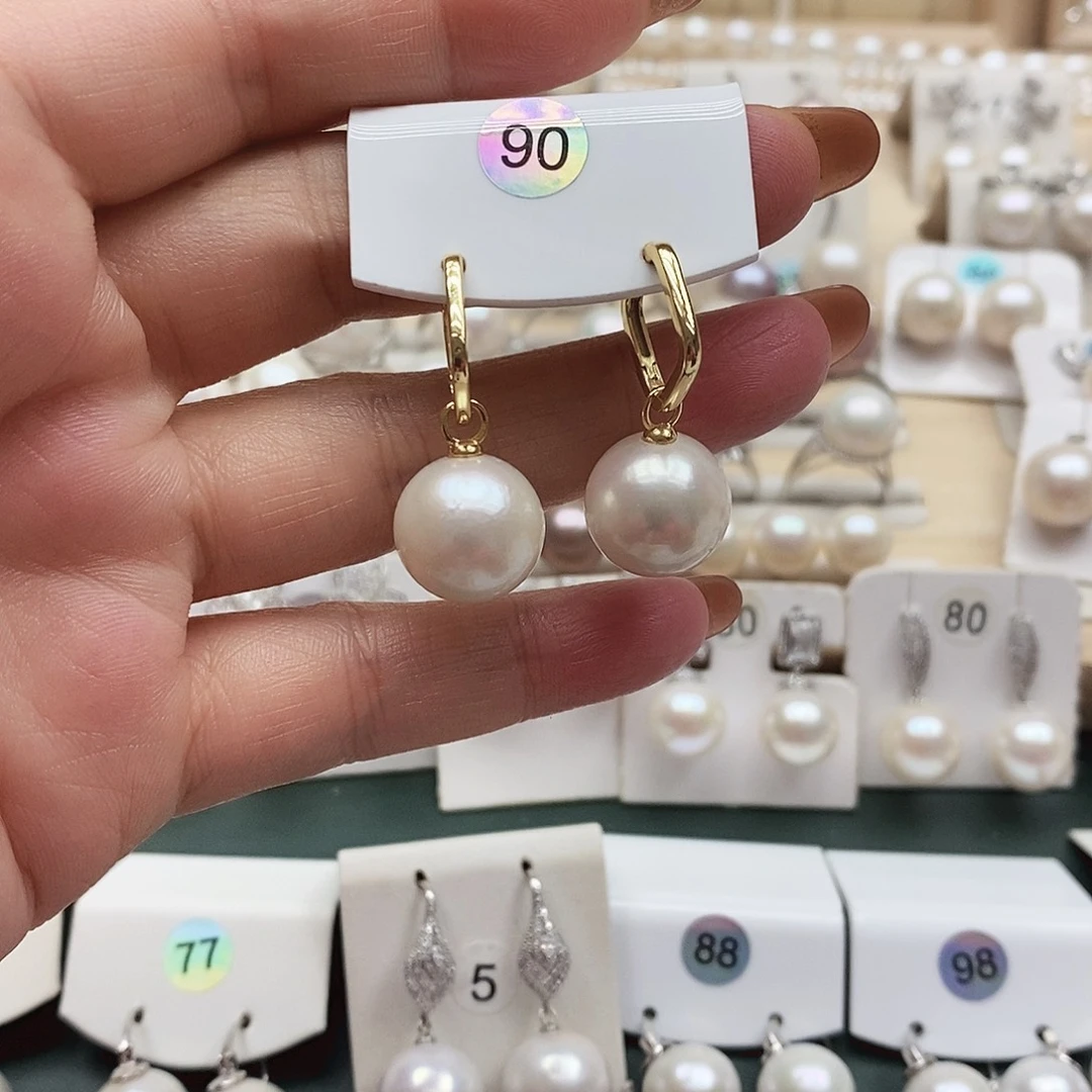 不***，颈饰银S925镶嵌淡水珍珠