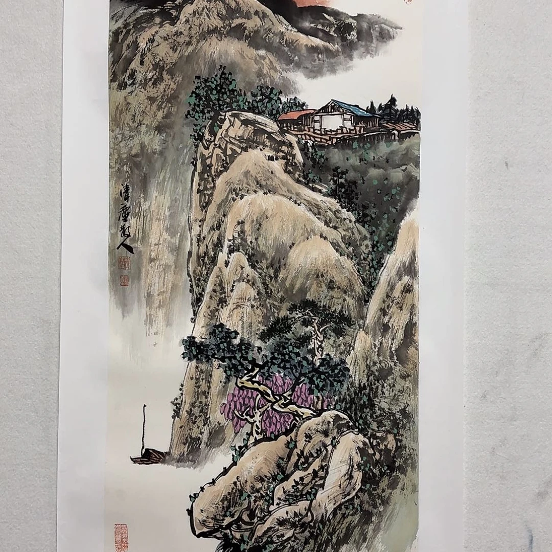 国画实力派画派画家作品