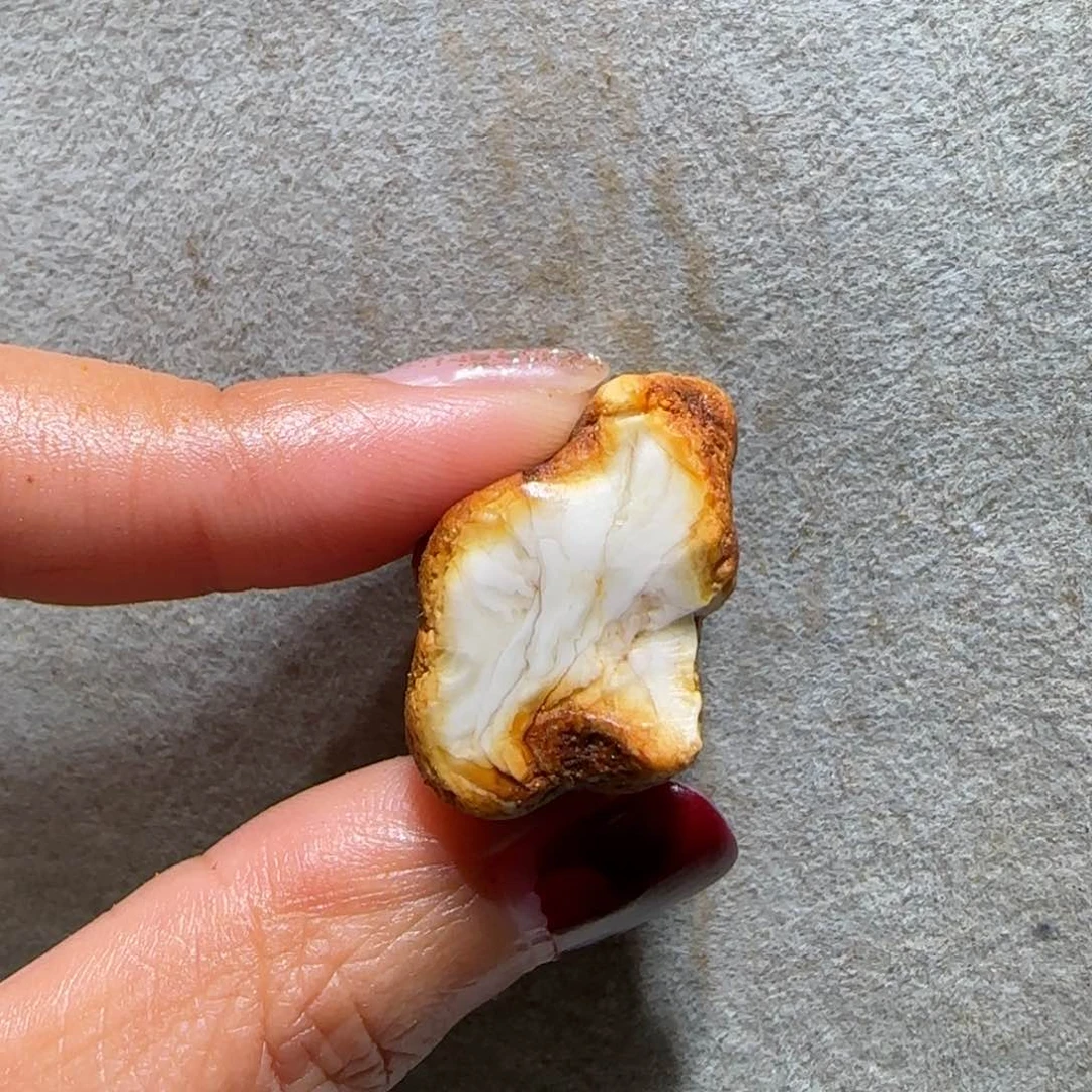 定制琥珀未镶嵌呼*啦专拍