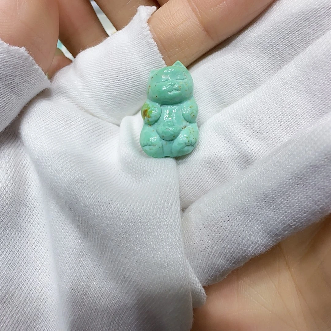 未镶嵌绿松石原矿绿松石