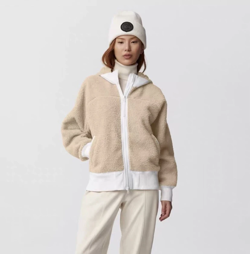 99新 CANADA GOOSE 加拿大鹅 羊羔毛 外套