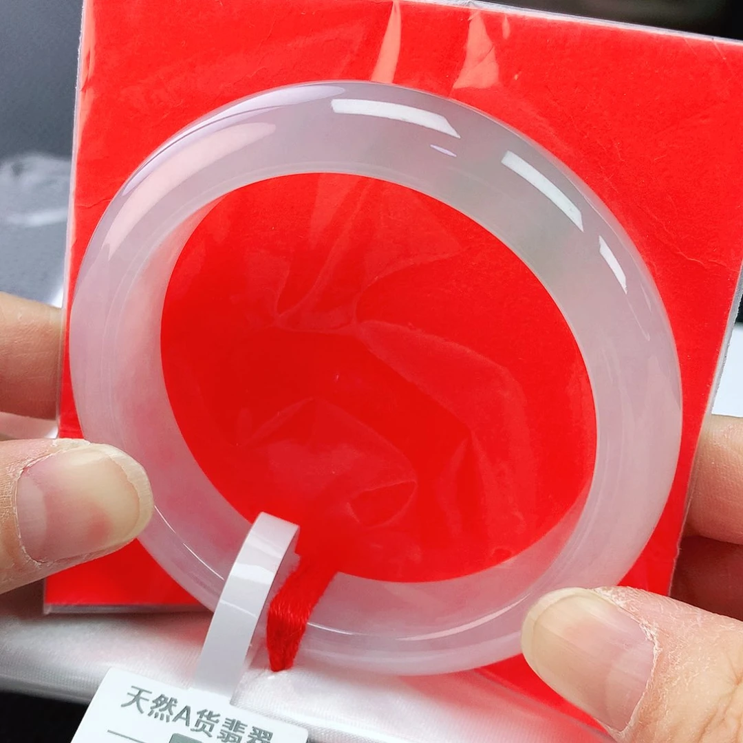 未镶嵌手镯翡翠55圈