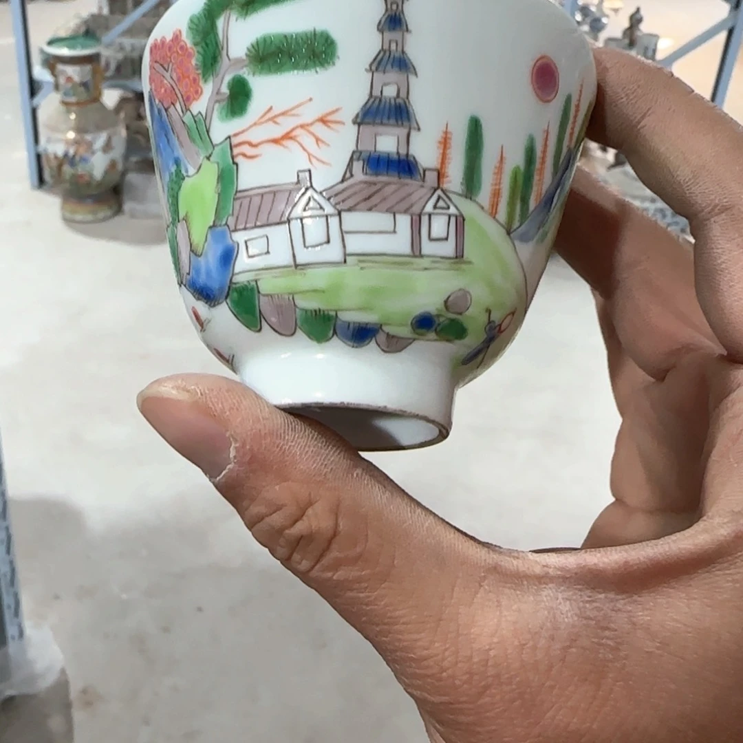 瓷片瓷器等艺术的熏陶以及现代