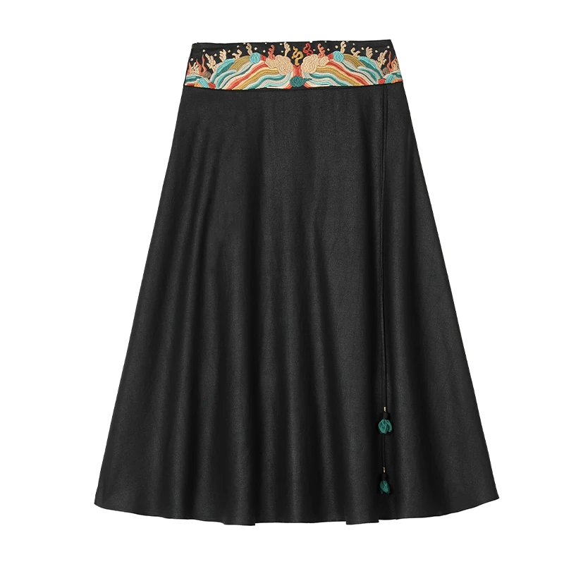 【古法香云纱】韦小宝半裙2311143115