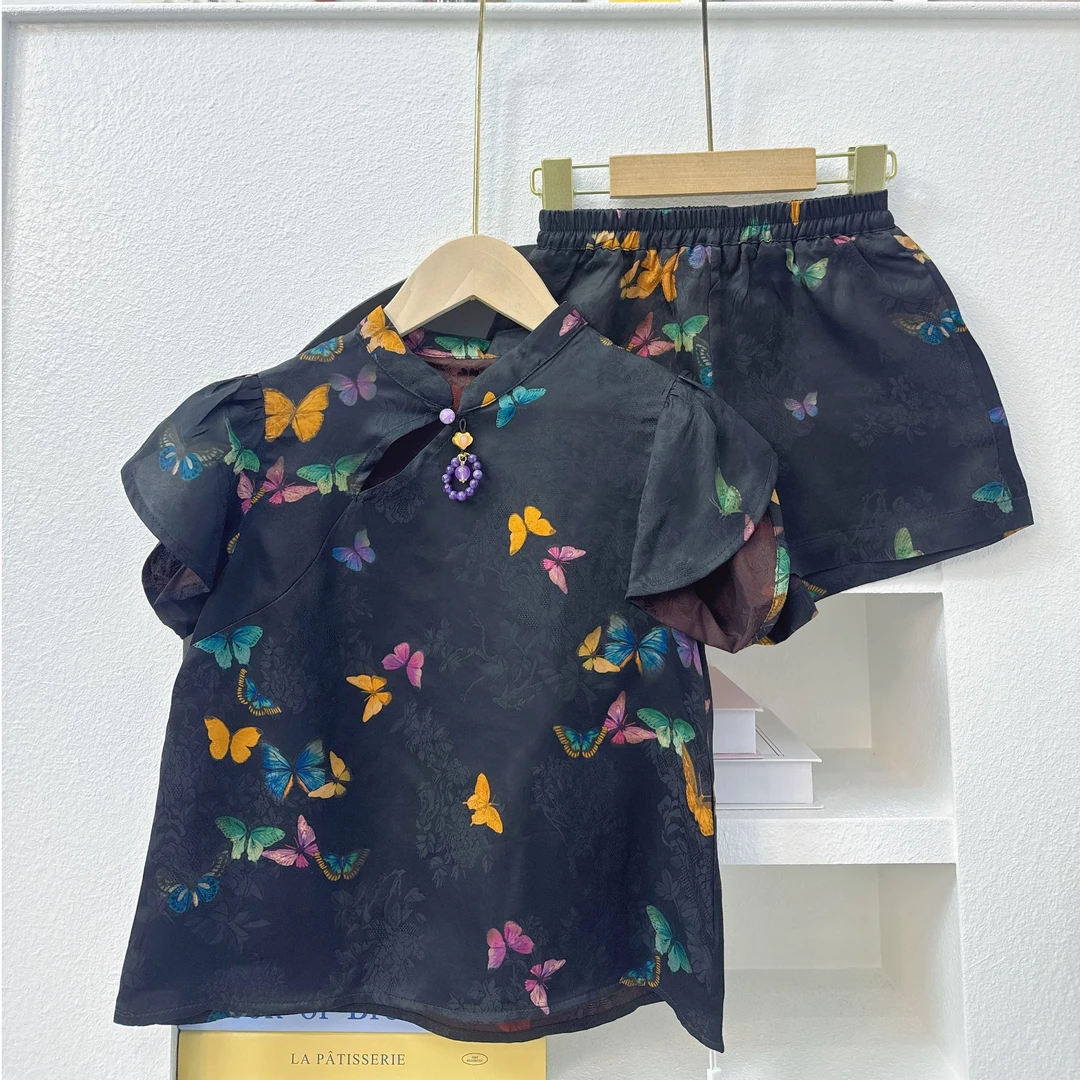 2025夏款儿童国风中式套装