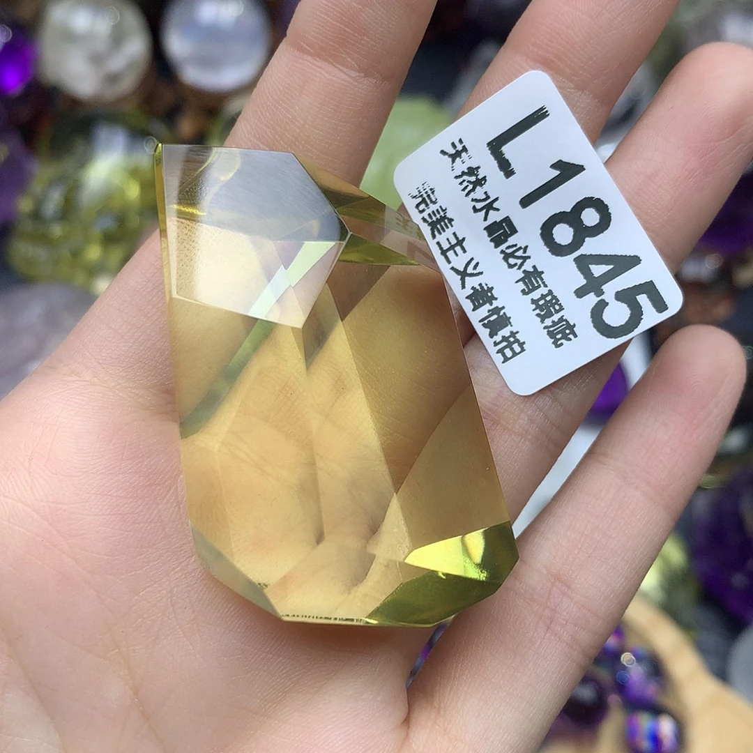 水晶珠宝半成品未镶嵌手把件