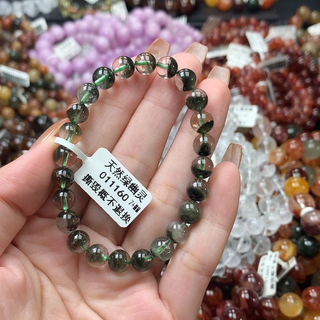 未镶嵌手链水晶，