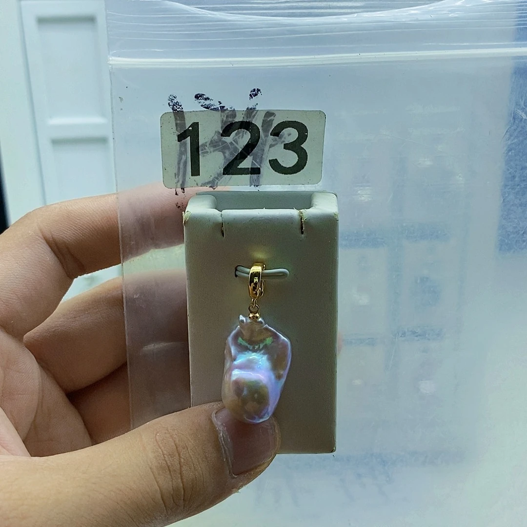 颈饰合金淡水珍珠