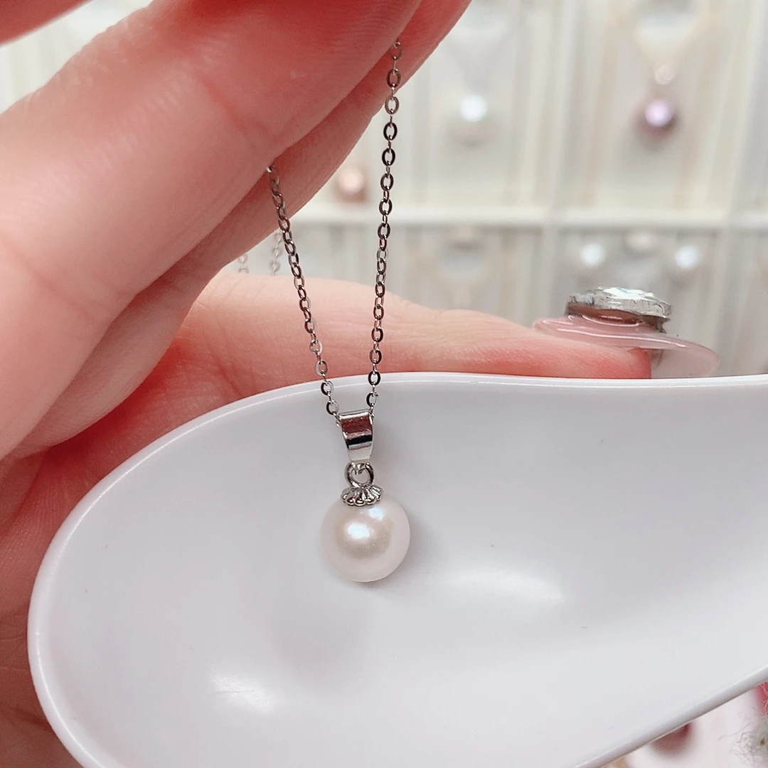 淡水珍珠合金吊坠(赠链)