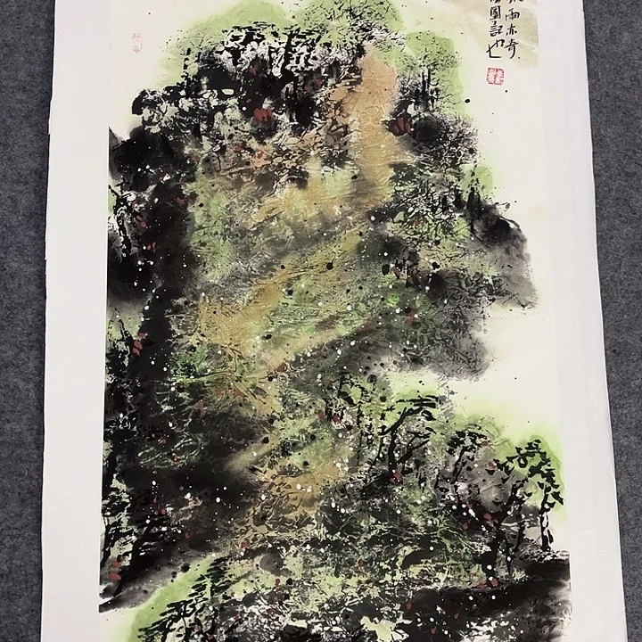 国画山水作品欣赏